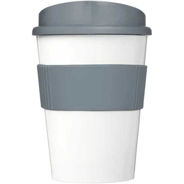Brite-Americano® Medio 300 ml tumbler with grip Grey