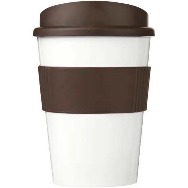 Brite-Americano® Medio 300 ml tumbler with grip Brown
