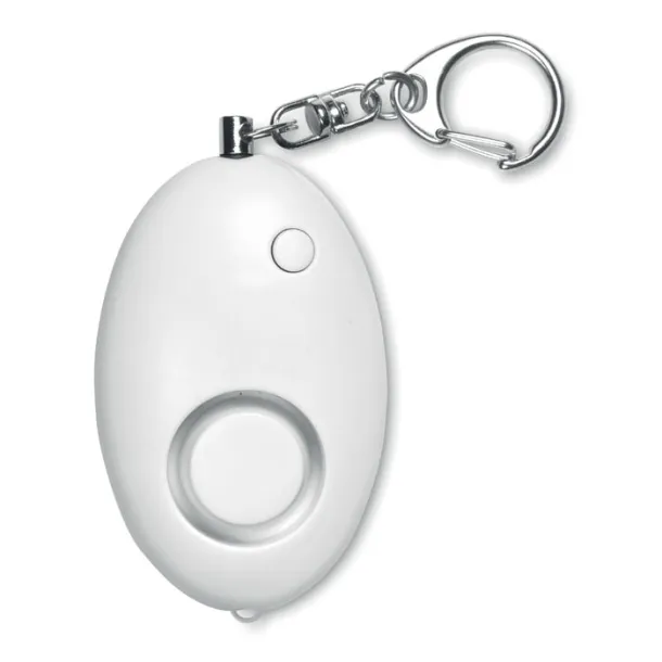 ALARMY Personal alarm with keyring White