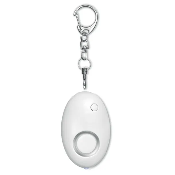 ALARMY Personal alarm with keyring White