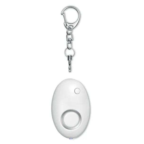 ALARMY Personal alarm with keyring White