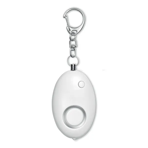 ALARMY Personal alarm with keyring White