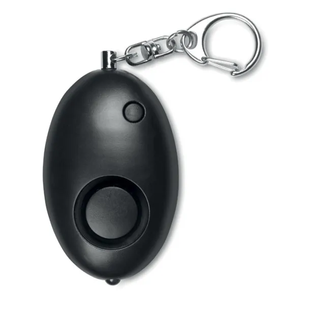 ALARMY Personal alarm with keyring Black