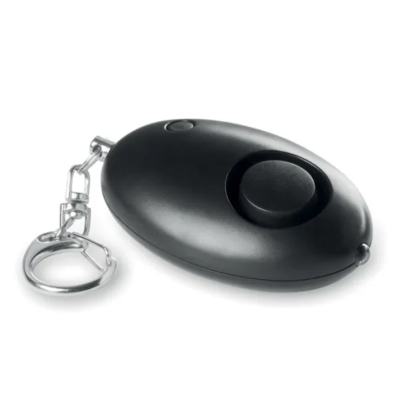 ALARMY Personal alarm with keyring Black