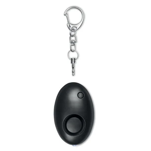 ALARMY Personal alarm with keyring Black