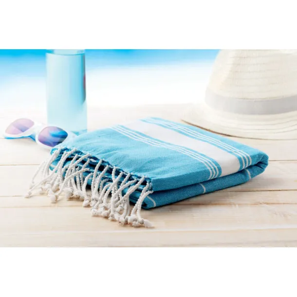 MALIBU Beach towel cotton Turquoise