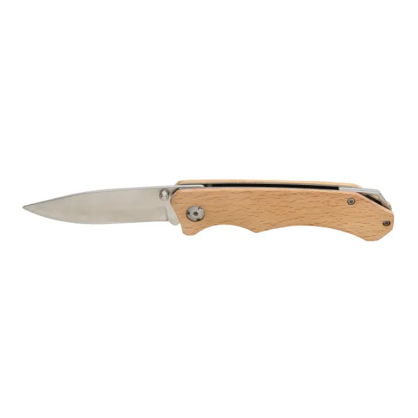  FSC® wooden outdoor knife - XD Collection Brown 