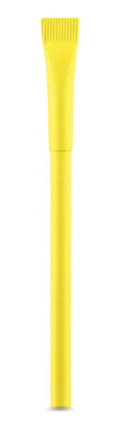 PINKO Paper ball pen Yellow