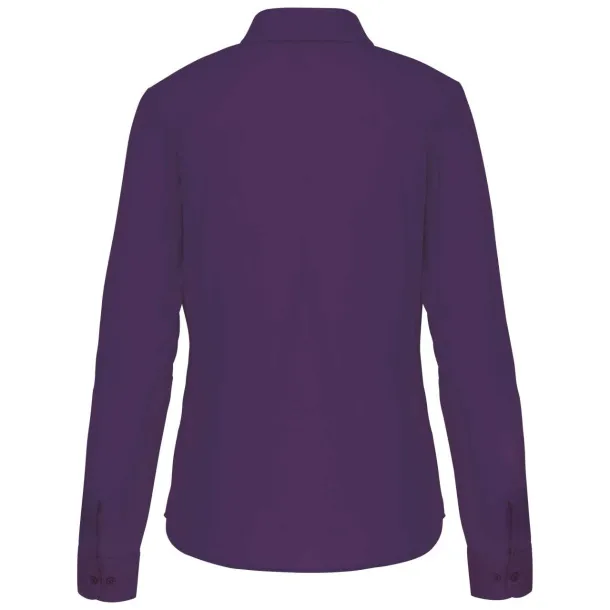 JESSICA LADIES' LONG-SLEEVED SHIRT - Kariban Ljubičasta