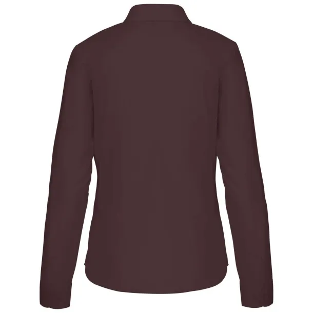 JESSICA LADIES' LONG-SLEEVED SHIRT - Kariban Brown