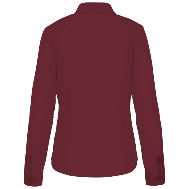 JESSICA LADIES' LONG-SLEEVED SHIRT - Kariban Wine