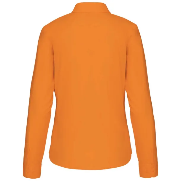 JESSICA LADIES' LONG-SLEEVED SHIRT - Kariban Orange