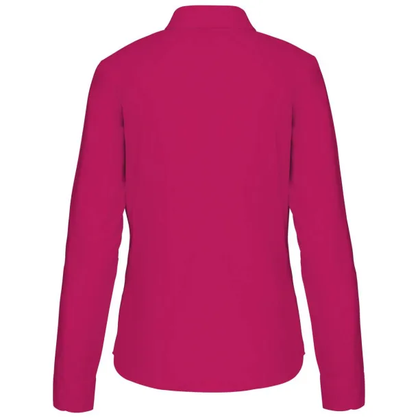 JESSICA LADIES' LONG-SLEEVED SHIRT - Kariban Fuchsia