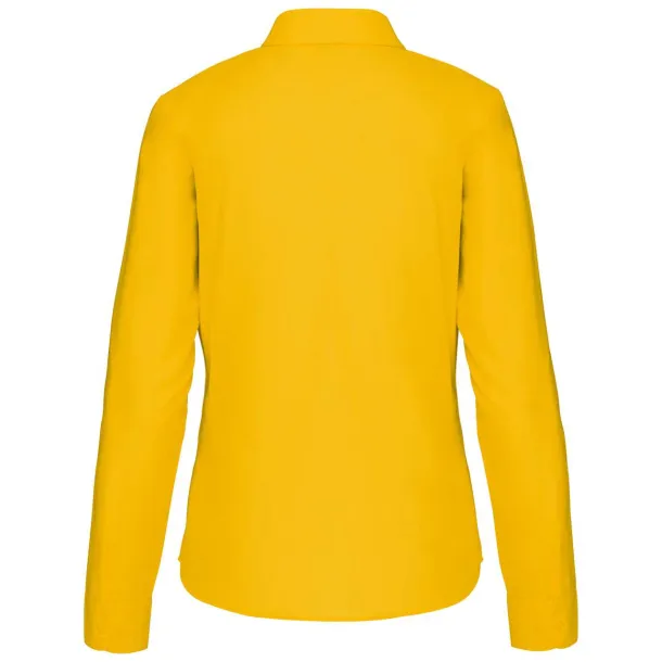 JESSICA LADIES' LONG-SLEEVED SHIRT - Kariban Yellow