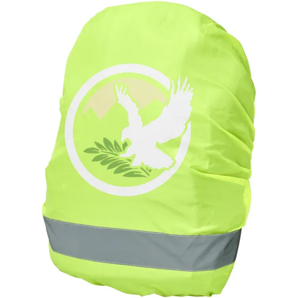 William reflective and waterproof bag cover - RFX™ Neon yellow