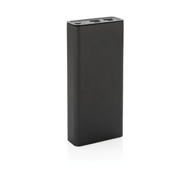  Terra prijenosna baterija od RCS recikliranog aluminija - 20 W, 20 000 mAh - XD Xclusive Siva