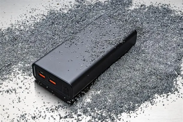  Terra prijenosna baterija od RCS recikliranog aluminija - 20 W, 20 000 mAh - XD Xclusive Siva