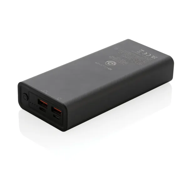  Terra prijenosna baterija od RCS recikliranog aluminija - 20 W, 20 000 mAh - XD Xclusive Siva