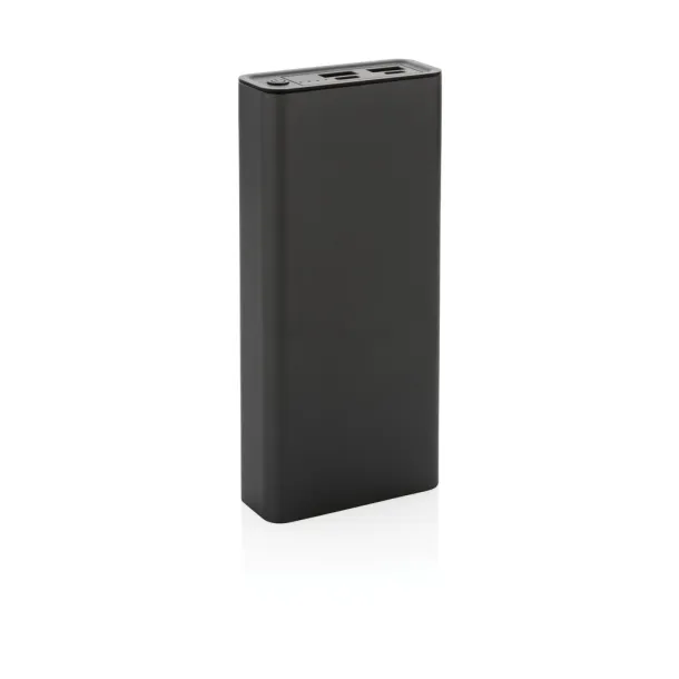  Terra prijenosna baterija od RCS recikliranog aluminija - 20 W, 20 000 mAh - XD Xclusive Siva