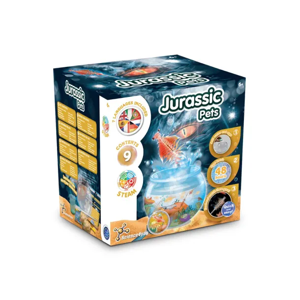 Jurassic Pets Kit I Educational game for children White