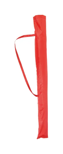 Kuramo beach umbrella Red White