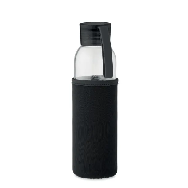 EBOR Recycled glass bottle 500 ml Black