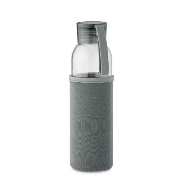 EBOR Recycled glass bottle 500 ml stone grey