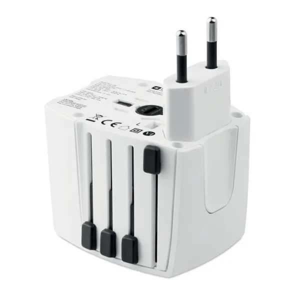 SKROSS MUV USB. 2-pole White