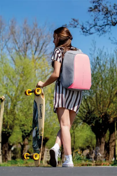  Bobby compact anti-theft backpack  Pink