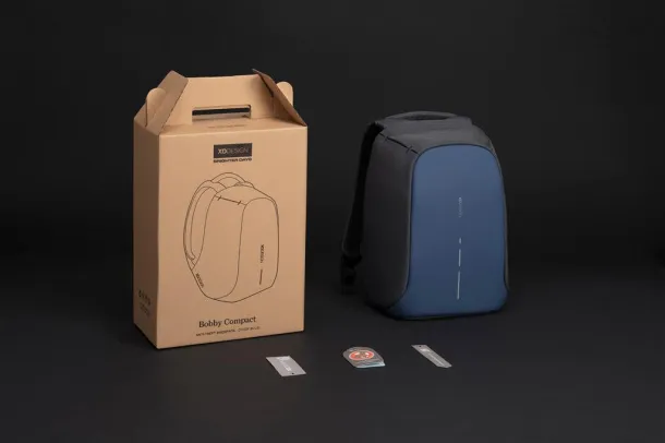  Bobby compact anti-theft backpack  Blue