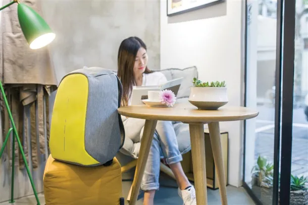  Bobby compact anti-theft backpack  Yellow