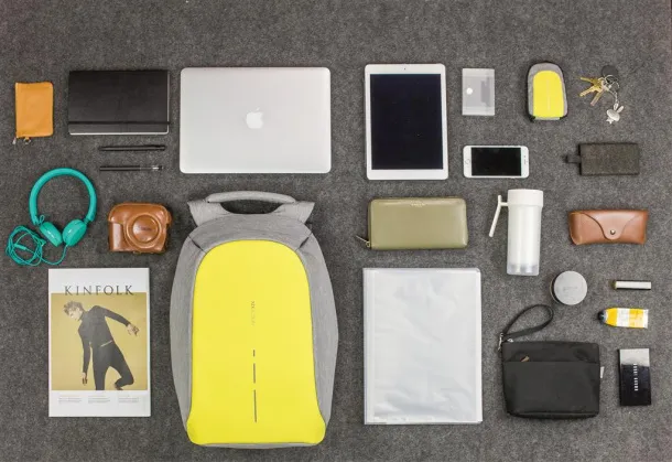  Bobby compact anti-theft backpack  Yellow