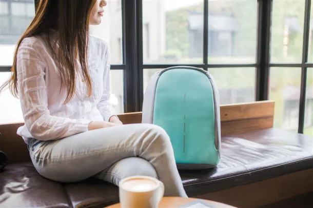  Bobby compact anti-theft backpack  Green