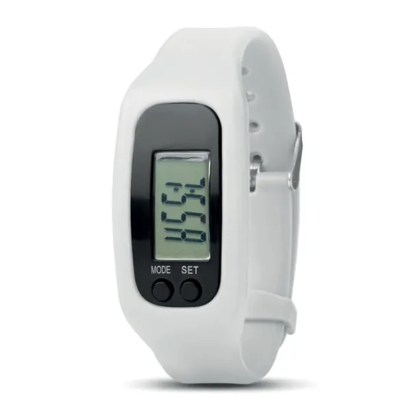 BRATARA Pedometer bracelet White