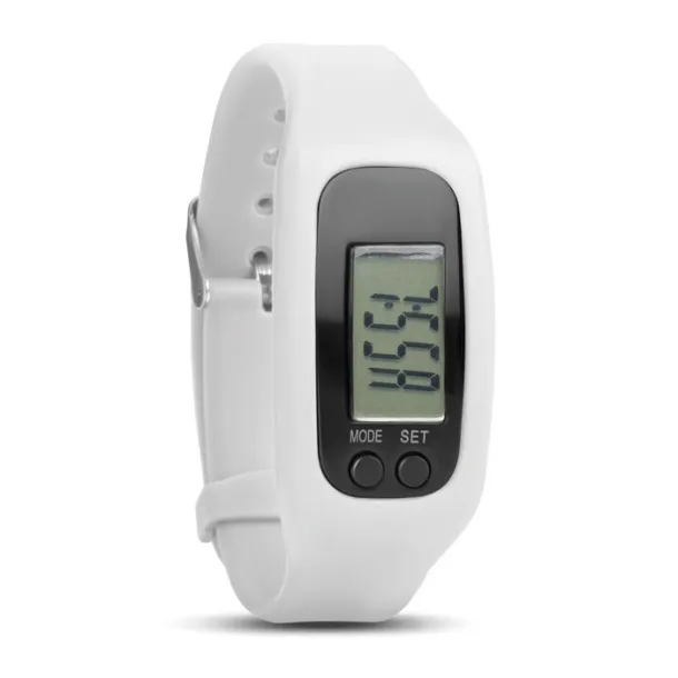 BRATARA Pedometer bracelet White