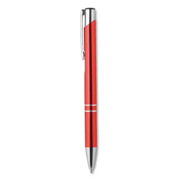 BERN Push button pen with black ink Red