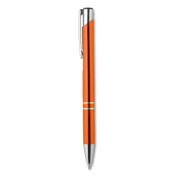 BERN Push button pen with black ink Orange