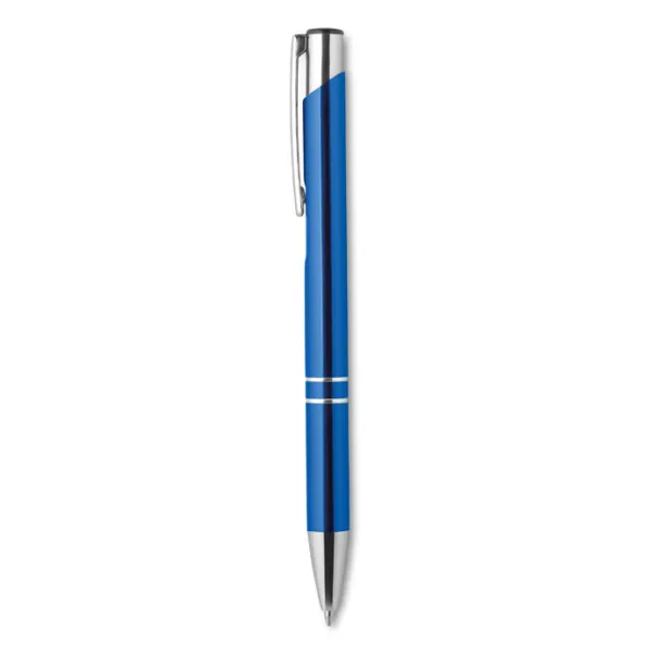 BERN Push button pen with black ink Royal blue