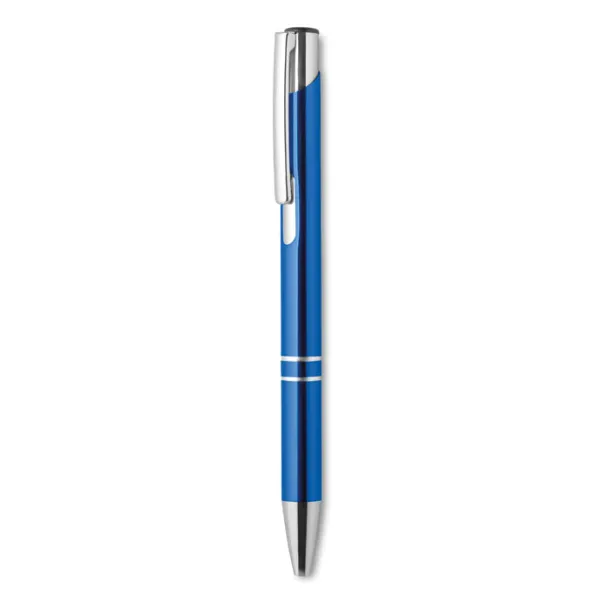 BERN Push button pen with black ink Royal blue