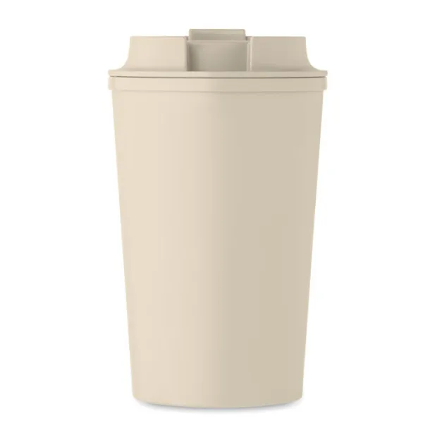 BEIBAKU PLA double wall tumbler 350ml Beige