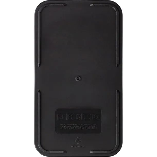  Dvodjelna kutija za hranu s priborom za jelo, 2x400 ml Crna