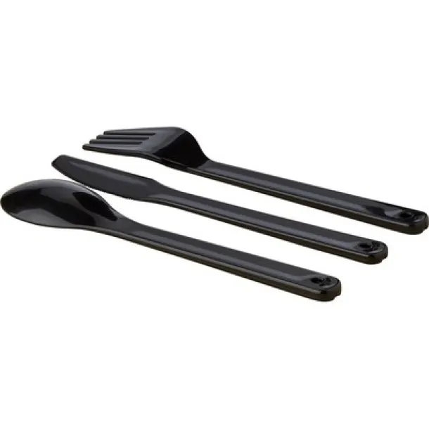  Lunch boxes, 2x400 ml, bamboo lid, cutlery black