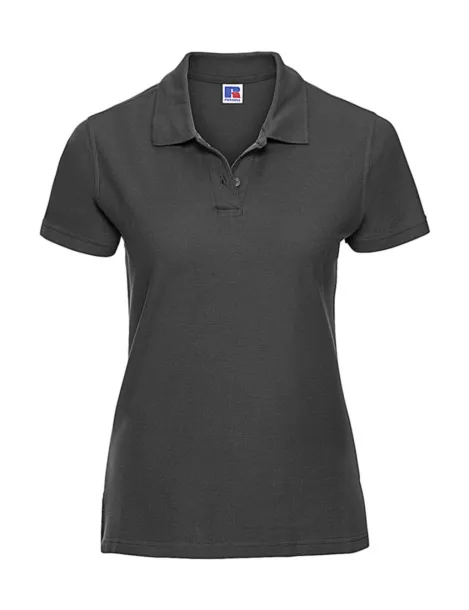  Ladies' Ultimate Cotton Polo - Russell  Titanium