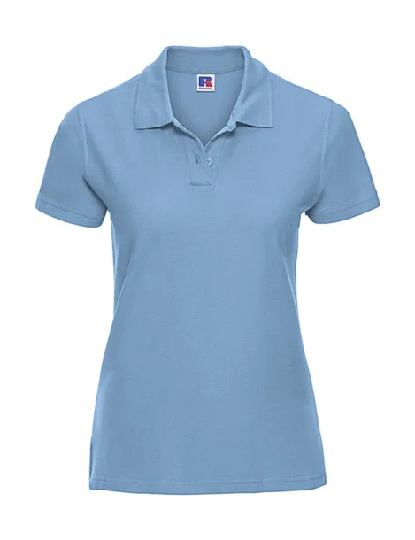  Ženska pamučna polo majica, 215 g/m² - Russell  Sky