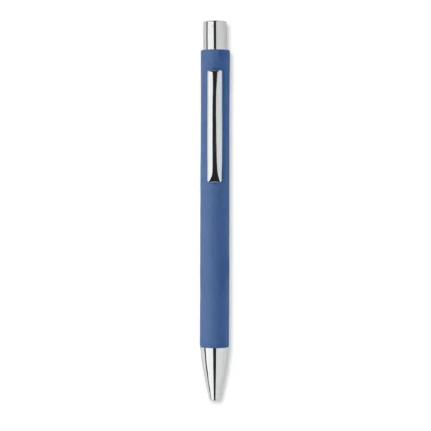 OLYMPIA Recycled paper push ball pen Royal blue