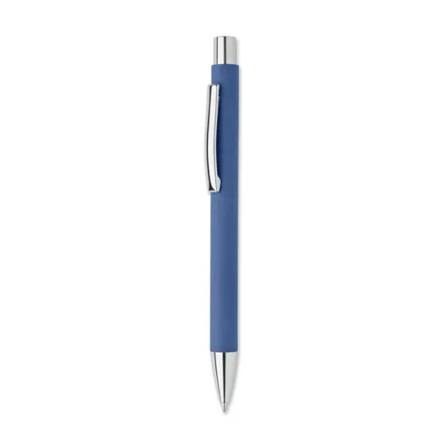 OLYMPIA Recycled paper push ball pen Royal blue