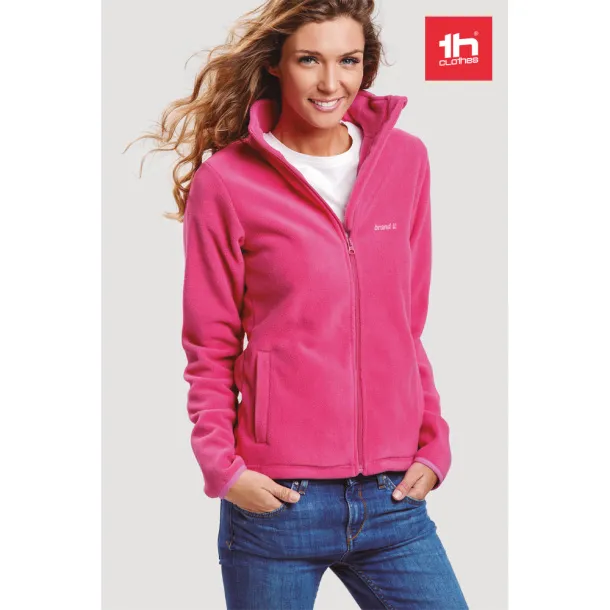 HELSINKI WOMEN Women's polar fleece jacket Pink