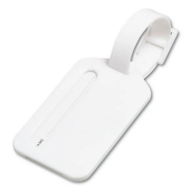  Luggage tag white