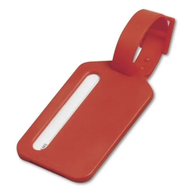  Luggage tag red