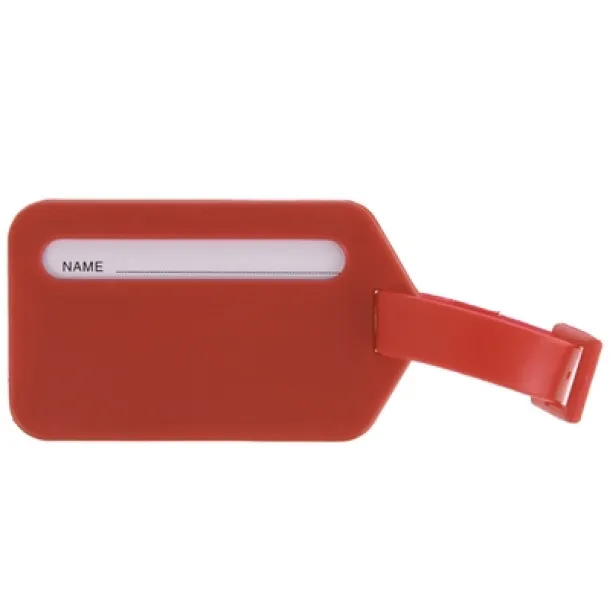  Luggage tag red